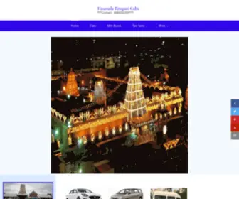 Tirumalatirupaticabs.in(Taxi Service in Tirupati) Screenshot