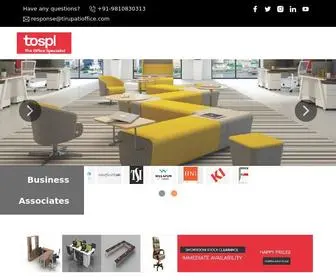 Tirupatioffice.com(Furniture manufacturer in Gurgaon) Screenshot