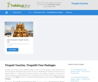 Tirupatitourism.in(Tirupatitourism) Screenshot