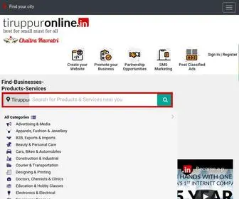 Tiruppuronline.in(Tiruppur Directory) Screenshot