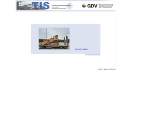 Tis-GDV.de(Transport Informations Service) Screenshot