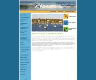 Tisburywaterways.org(Tisbury Waterways) Screenshot