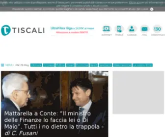 Tiscali.ch(Fibra, telefono, mobile) Screenshot