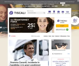 Tiscali.co.za(Tiscali Investors) Screenshot