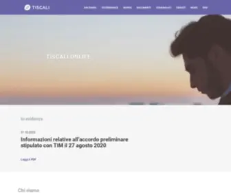 Tiscali.com(Tiscali Investors) Screenshot
