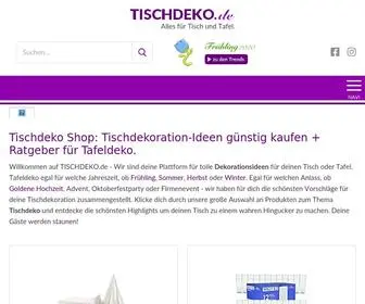 Tischdeko.de(Tischdekoration Shop) Screenshot