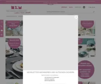 Tischideen-UND-Ambiente.de(Tischideen & Ambiente: Markengeschirr) Screenshot
