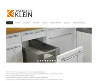 Tischlerei-Klein.de(Ihr freundlicher Meisterbetrieb in Witten) Screenshot