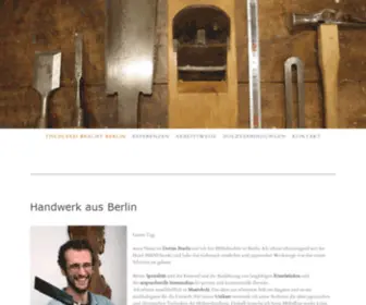 Tischlereibracht.com(Handwerk aus Berlin) Screenshot