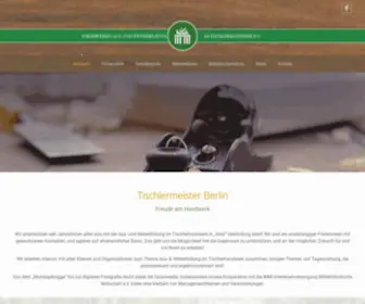 Tischlermeister-Berlin.de(Förderverein Aus) Screenshot