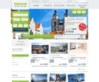 Tiscover.com(Holiday in the Alps) Screenshot