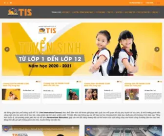 Tis.edu.vn(Tis) Screenshot