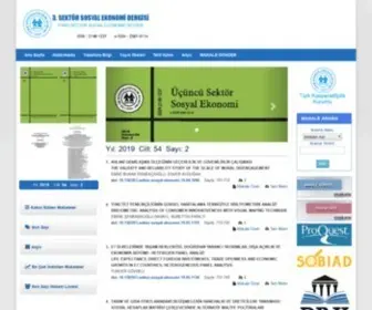 Tisej.com(SEKTÖR SOSYAL EKONOMİ DERGİSİ) Screenshot