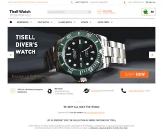 Tisellwatch.com(Tisell Watch) Screenshot