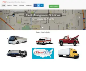 Tisfleet.com(Transportation Information Systems) Screenshot