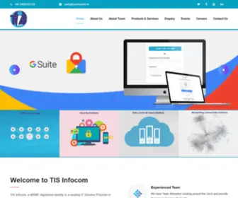 Tisinfocom.in(TIS Infocom) Screenshot