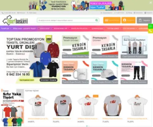 Tisortbaskievi.com(Toptan Tişört) Screenshot