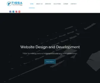 Tissatech.in(TISSA Technology) Screenshot