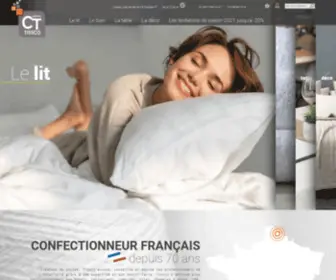 Tissco.fr(Le linge pour hôtel Made in France) Screenshot