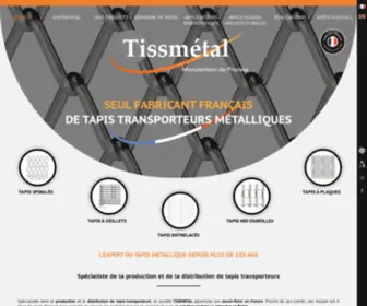 Tissmetal.fr(Seul) Screenshot