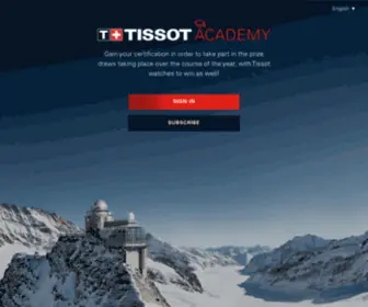 Tissot-Academy.ch(Tissot Academy) Screenshot