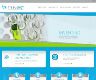 Tissuenet.com(Allograft Tissue Specialists) Screenshot