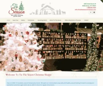 Tistheseasonchristmas.com(Tis The Season Christmas Shoppe) Screenshot