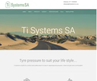 Tisystems.co.za(Tyre Inflation and Deflation) Screenshot