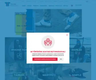 Tiszacipo.hu(Főoldal) Screenshot