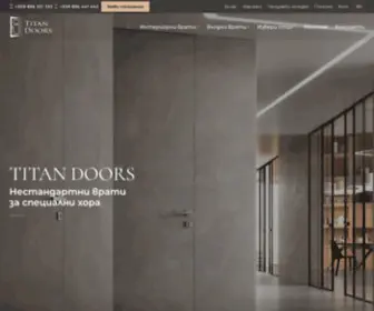 Titan-Doors.com(Вашите интериорни врати) Screenshot