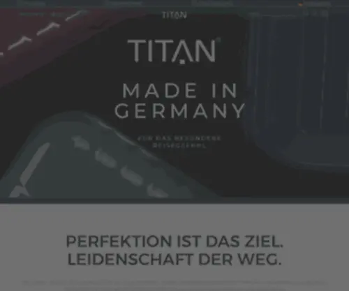 Titan-Koffershop.de(Titan Koffer & Trolleys kaufen) Screenshot