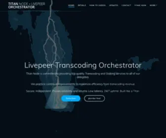 Titan-Node.com(Front Page) Screenshot