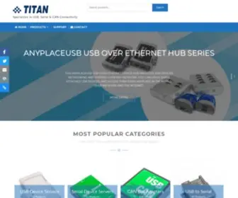 Titan.tw(TITAN Electronics Inc) Screenshot