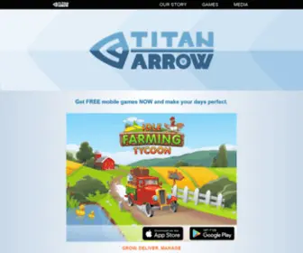 Titanarrow.com(Titan Arrow Games) Screenshot