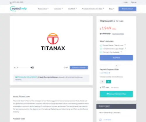 Titanax.com(Titanax) Screenshot