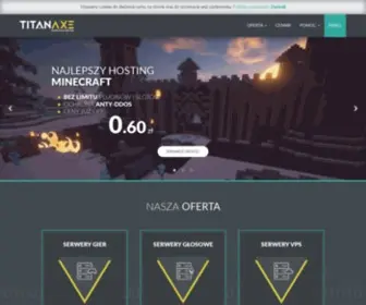 Titanaxe.com(Serwery gier) Screenshot