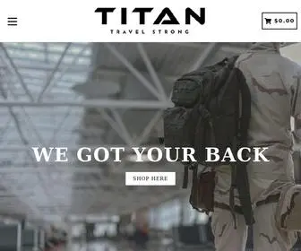 Titanbackpack.com(Travel Strong) Screenshot