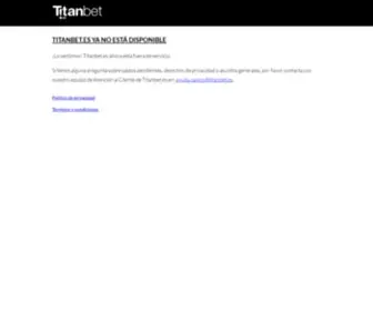 Titanbet.es Screenshot