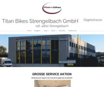 Titanbikes.ch(Herzlich Willkommen bei Titan) Screenshot