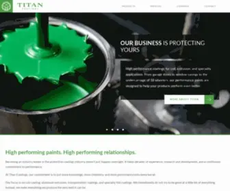 Titancoatings.com(Titancoatings) Screenshot