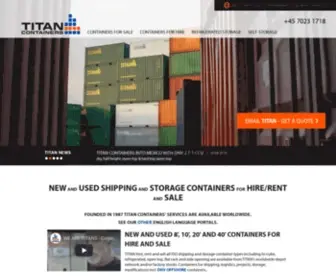 Titancontainers.com(Titancontainers) Screenshot