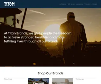 Titandistributorsinc.com(Titan Brands) Screenshot