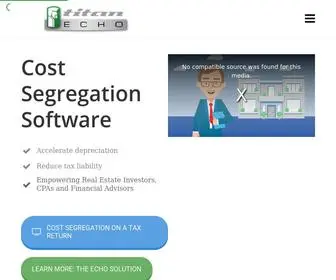 Titanecho.com(Cost Segregation Study) Screenshot