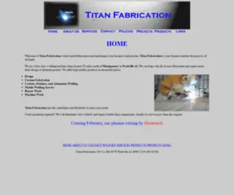 Titanfabrication.com(Titan Fabrication) Screenshot