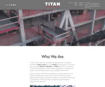 Titanformwork.com(TITAN Formwork Systems) Screenshot