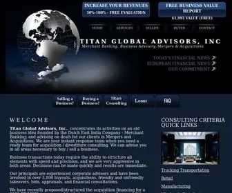 Titanglobaladvisors.com(Business Consulting Company) Screenshot