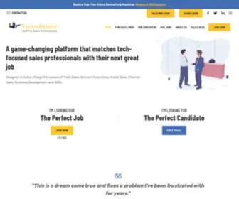 Titanhouseapp.com(The Job Site Built for Sales Professionals) Screenshot