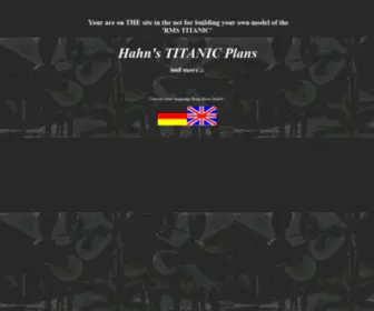 Titanic-Plan.de(Hahn's Titanic Plans) Screenshot