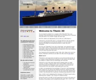 Titanic3D.com(TITANIC 3D) Screenshot