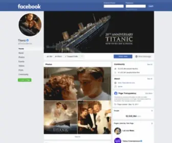 Titanicmovie.com(Titanic) Screenshot